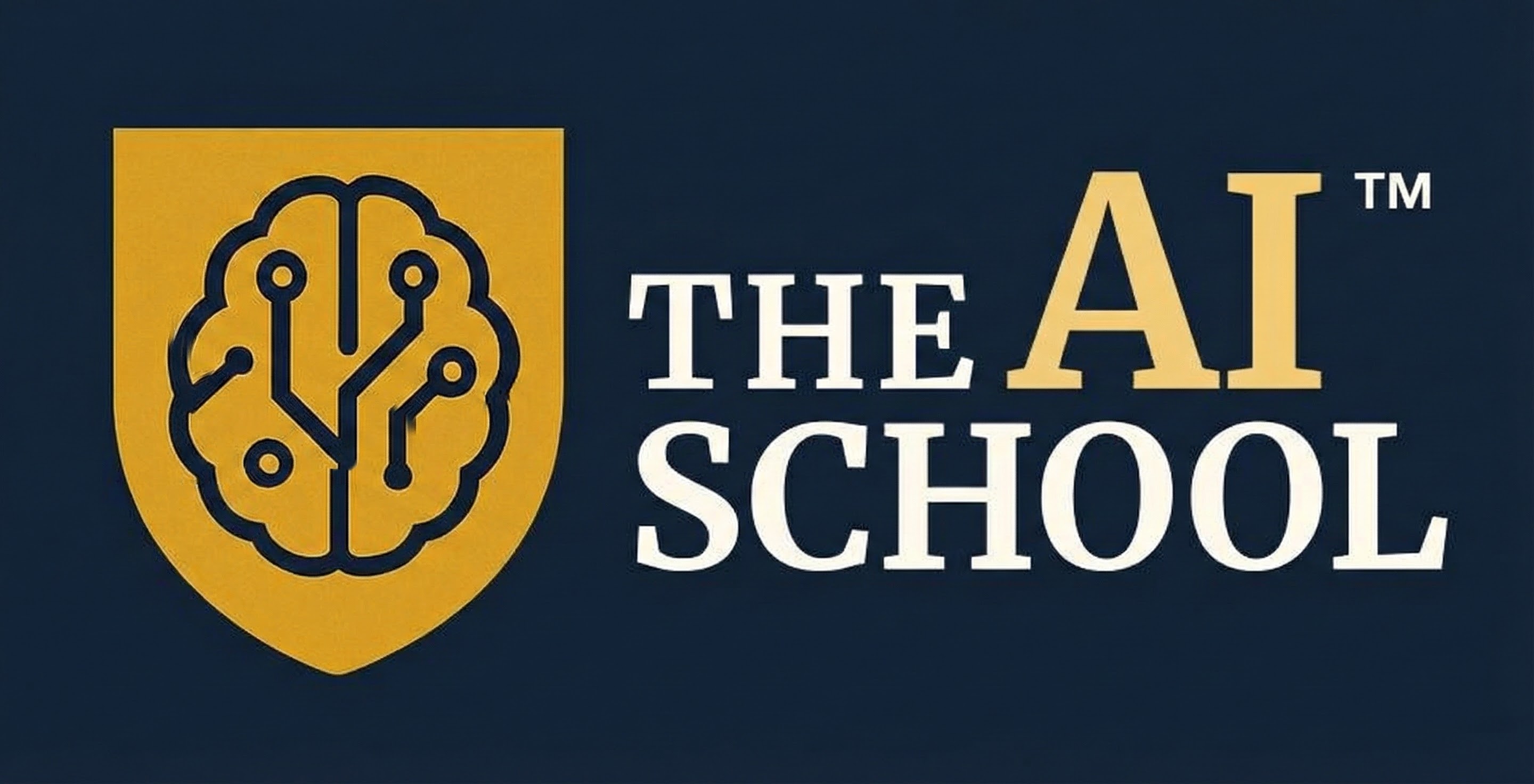 The AI School logo
